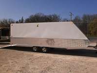 R and R All Aluminum Enclosed Snowmobile Trailer
                20ARC