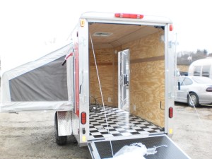 R and R 5 x 10 All Aluminum VDC Worlds Smalled
                  Toy Hauler