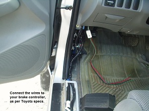 2005 Toyota Tacoma Brake Controller
                          Install 